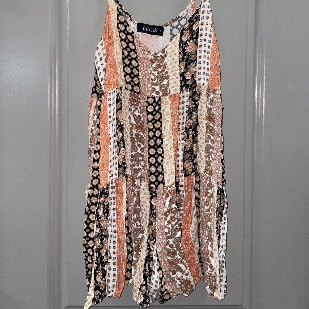 Fabrik State Patch RomperDress Size Large